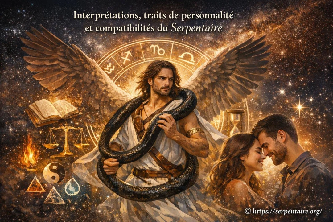 Interprétations, traits de personnalité et compatibilités du Serpentaire