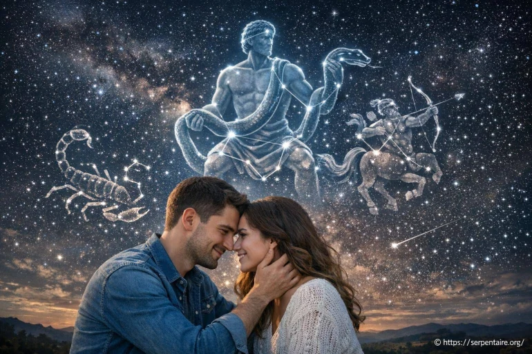 Compatibilité amoureuse du serpentaire