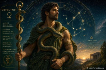 Portrait astrologique du Serpentaire : découvrez ses traits uniques
