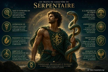Quels sont les traits de caractère du Serpentaire ?