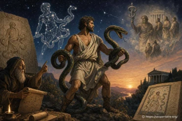 Les légendes anciennes autour du Serpentaire