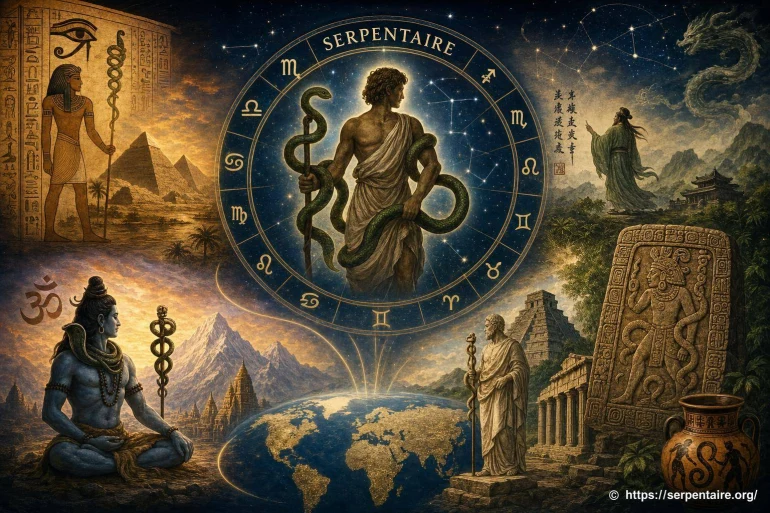 Le Serpentaire dans les cultures astrologiques du monde